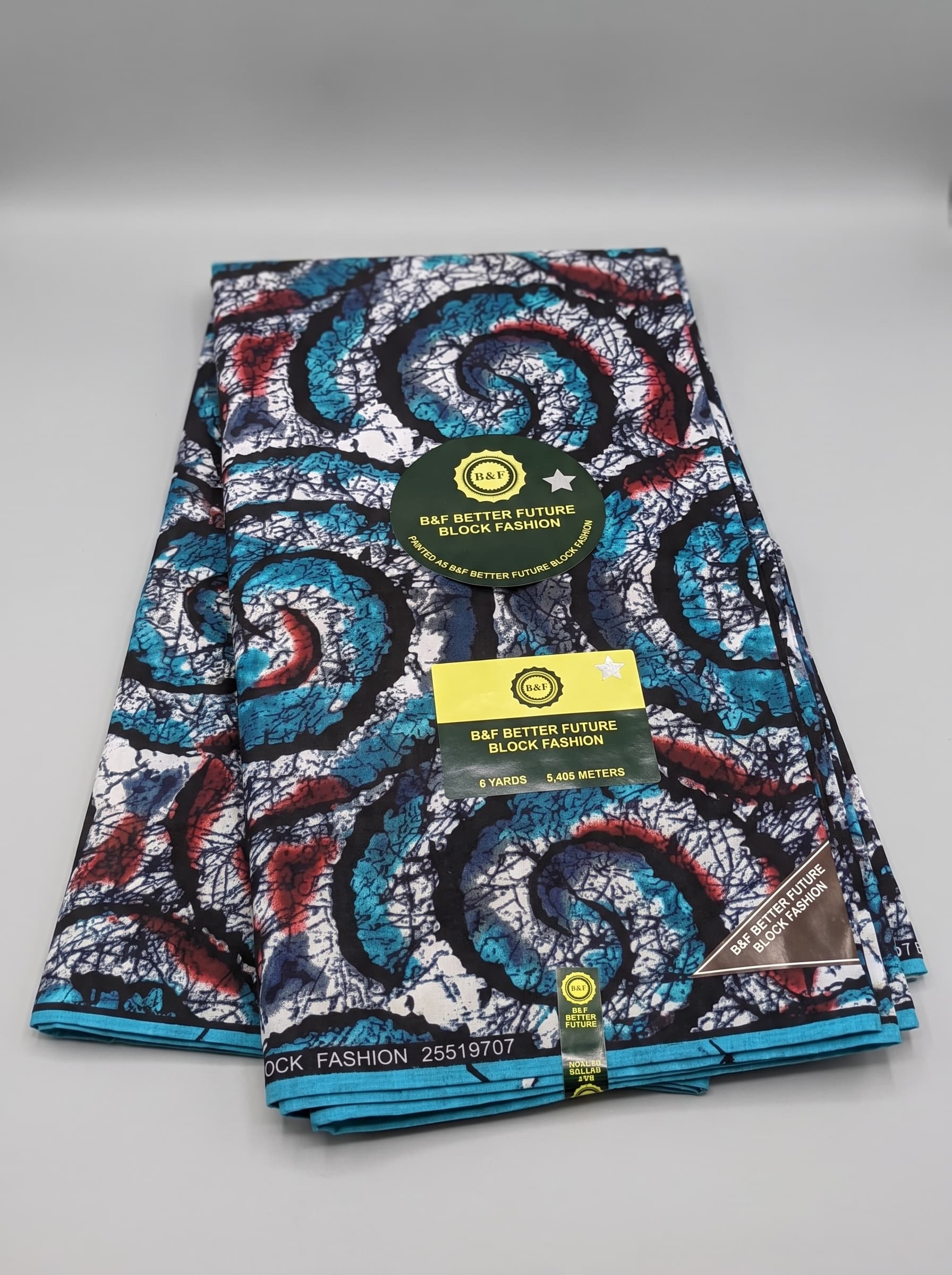 Artisan Batik Swirl Fabric