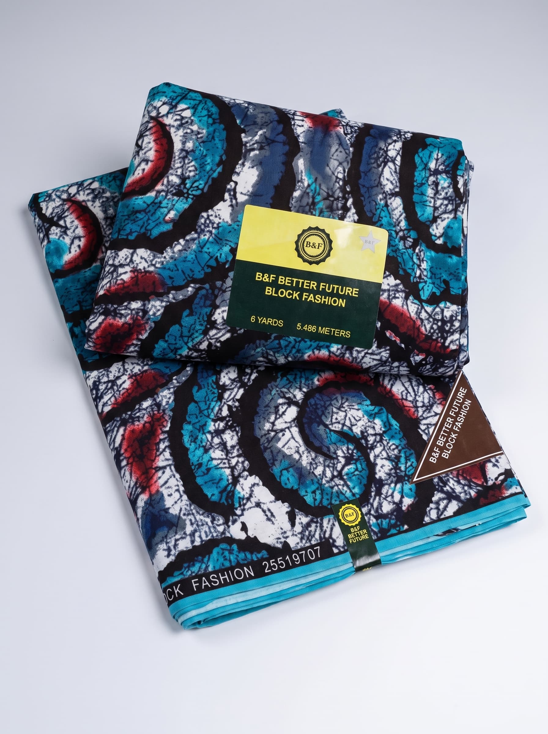 Artisan Batik Swirl Fabric